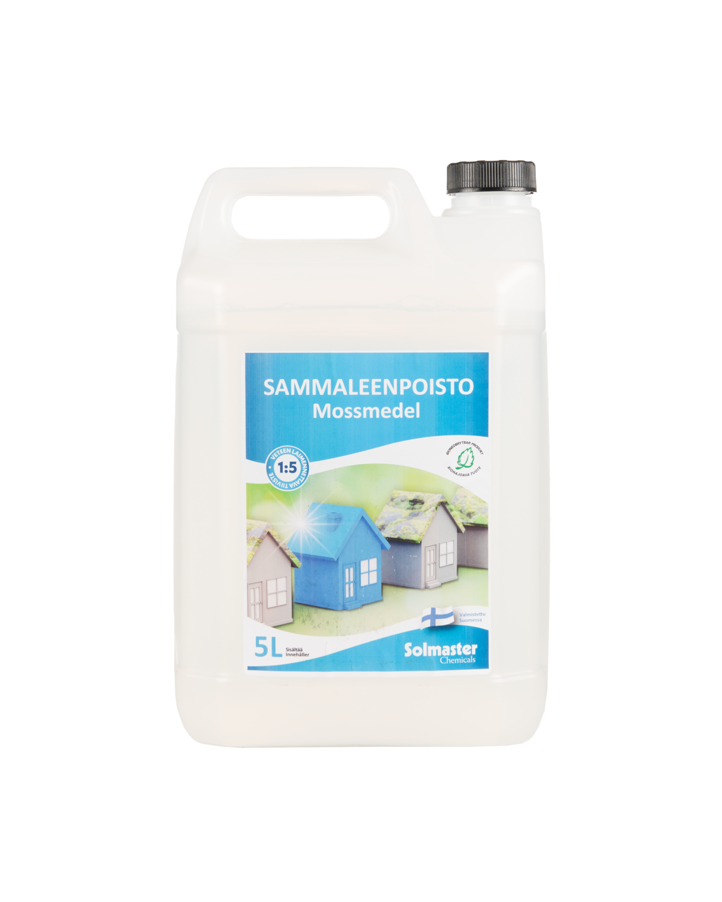 Sammaleenpoistoaine Solmaster 5l tiiviste